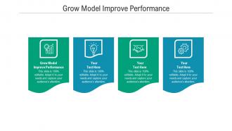 Grow model improve performance ppt powerpoint presentation pictures graphics design cpb