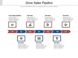 Grow sales pipeline ppt powerpoint presentation inspiration brochure cpb