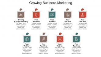 Growing business marketing ppt powerpoint presentation portfolio slide cpb
