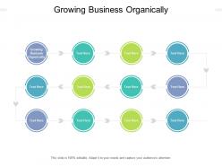 Growing business organically ppt powerpoint presentation inspiration template cpb
