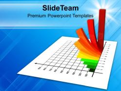 Growing chart business success powerpoint templates ppt themes and graphics 0113