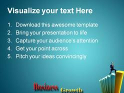 Growth01 business powerpoint templates and powerpoint backgrounds 0511