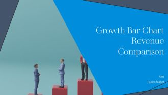 Growth Bar Chart Revenue Comparison PPT Sample AT