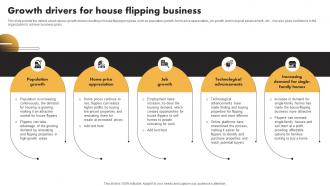 Growth Drivers For House Flipping Business Real Estate Flipping Business BP SS