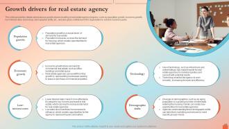 Growth Drivers For Real Estate Agency Real Estate Agency BP SS