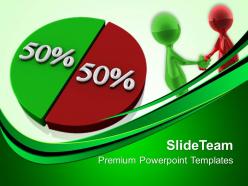 Growth easy bar graphs templates pie chart percentage business leadership ppt designs powerpoint