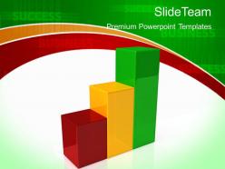 Growth examples of double bar graphs powerpoint templates business ppt slides