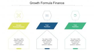 Growth formula finance ppt powerpoint presentation styles infographic template cpb
