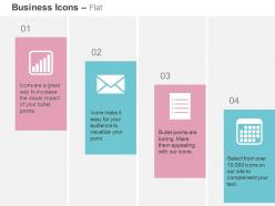 Growth graph email to do list monthly calendar ppt icons graphics