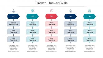 Growth hacker skills ppt powerpoint presentation infographic template portfolio cpb