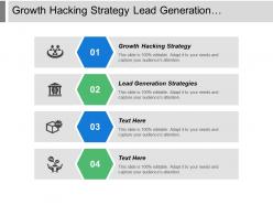 Growth hacking strategy lead generation strategies leadership management traits cpb