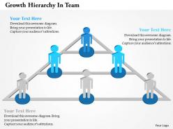 Growth hierarchy in team powerpoint templates