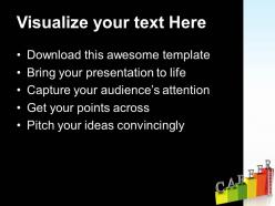 Growth histograms and bar graphs powerpoint templates career ladder future ppt process