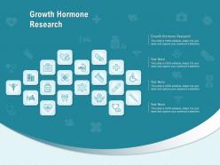 Growth hormone research ppt powerpoint presentation show gridlines