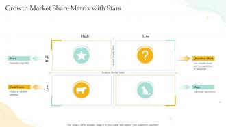 Growth Market Share Matrix With Stars