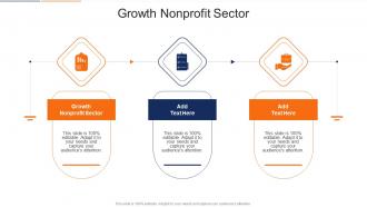 Growth Nonprofit Sector In Powerpoint And Google Slides Cpb