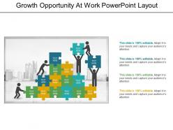 Growth Opportunity At Work Powerpoint Layout