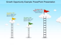 Growth opportunity example powerpoint presentation