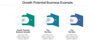 Growth potential business example ppt powerpoint presentation file portrait cpb