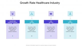 Growth Rate Healthcare Industry In Powerpoint And Google Slides Cpb