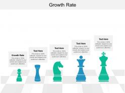 Growth rate ppt powerpoint presentation infographic template slide portrait cpb
