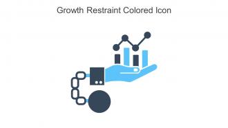 Growth Restraint Colored Icon In Powerpoint Pptx Png And Editable Eps Format