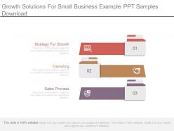 Growth solutions for small business example ppt samples download