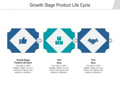 Growth stage product life cycle ppt powerpoint presentation ideas graphics download cpb