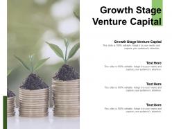 Growth stage venture capital ppt powerpoint presentation styles visuals cpb