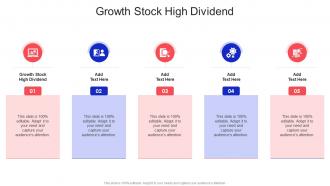 Growth Stock High Dividend In Powerpoint And Google Slides Cpb