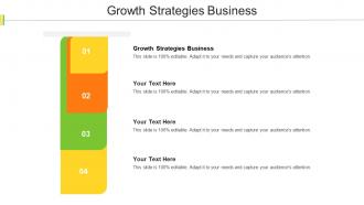 Growth Strategies Business Ppt Powerpoint Presentation File Design Templates Cpb