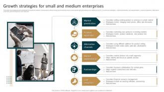 Growth Strategies For Small And Medium Enterprises