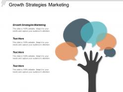 Growth strategies marketing ppt powerpoint presentation model infographic template cpb