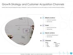 Growth Strategy And Customer Acquisition Channels Health Insurance Company Ppt Grid