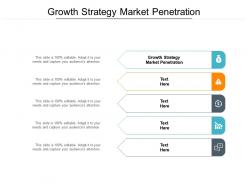 Growth strategy market penetration ppt powerpoint presentation styles pictures cpb