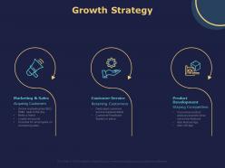 Growth strategy ppt powerpoint presentation slides model