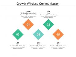 Growth wireless communication ppt powerpoint presentation infographics cpb