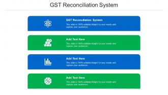 Gst Reconciliation System Ppt Powerpoint Presentation Slides Ideas Cpb