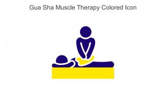 Gua Sha Muscle Therapy Colored Icon In Powerpoint Pptx Png And Editable Eps Format