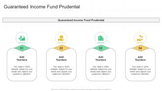 Guaranteed Income Fund Prudential In Powerpoint And Google Slides Cpb