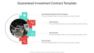Guaranteed Investment Contract Template In Powerpoint And Google Slides Cpb