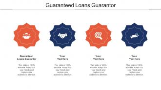 Guaranteed Loans Guarantor Ppt Powerpoint Presentation Summary Portfolio Cpb