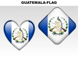 Guatemala country powerpoint flags