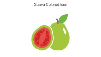 Guava Colored Icon In Powerpoint Pptx Png And Editable Eps Format