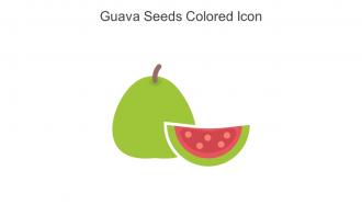 Guava Seeds Colored Icon In Powerpoint Pptx Png And Editable Eps Format