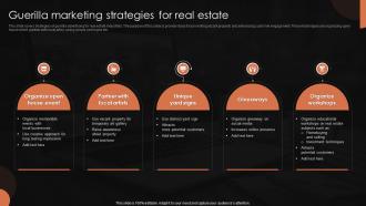 Guerilla Marketing Strategies For Real Estate