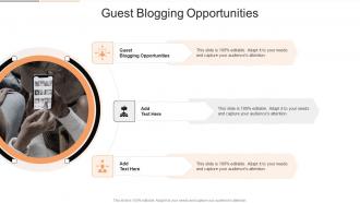 Guest Blogging Opportunities In Powerpoint And Google Slides Cpb