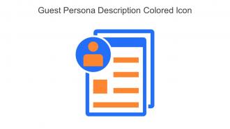 Guest Persona Description Colored Icon In Powerpoint Pptx Png And Editable Eps Format