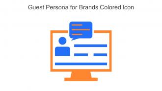 Guest Persona For Brands Colored Icon In Powerpoint Pptx Png And Editable Eps Format
