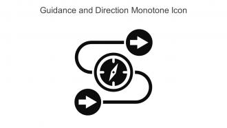 Guidance And Direction Monotone Icon In Powerpoint Pptx Png And Editable Eps Format